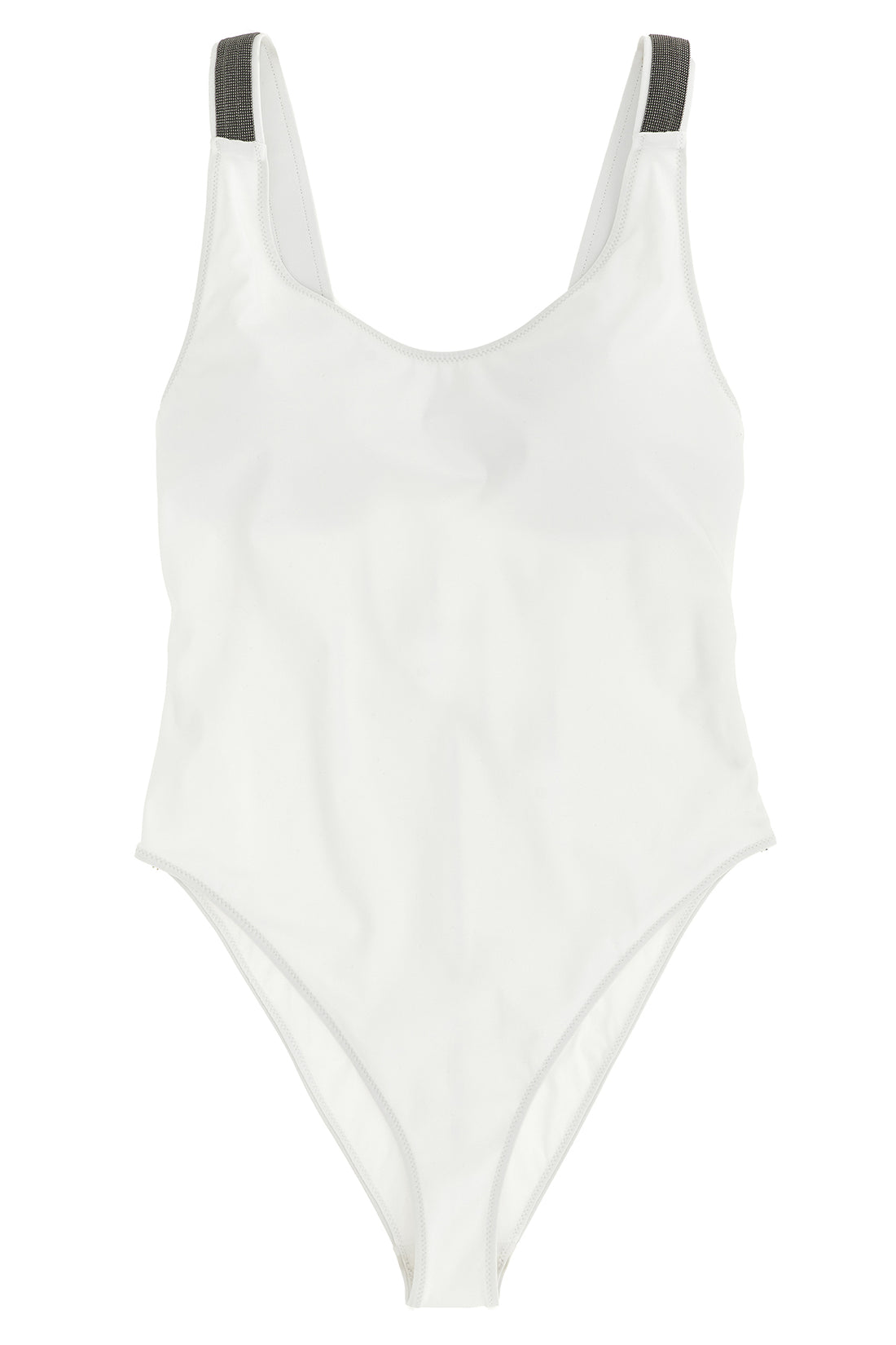 BRUNELLO CUCINELLI 38 one-piece swimsuit in techno jersey