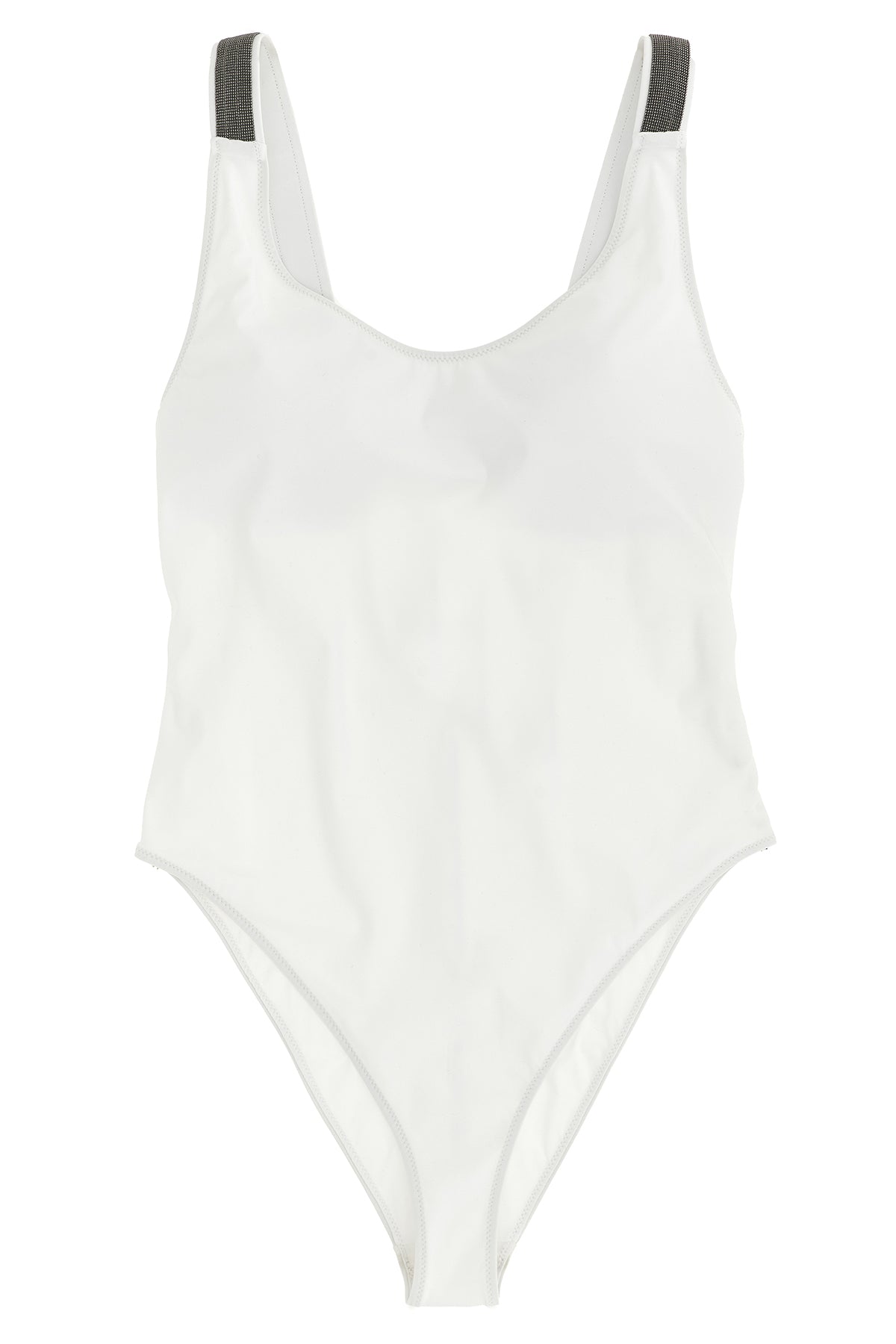 one-piece swimsuit in techno jersey