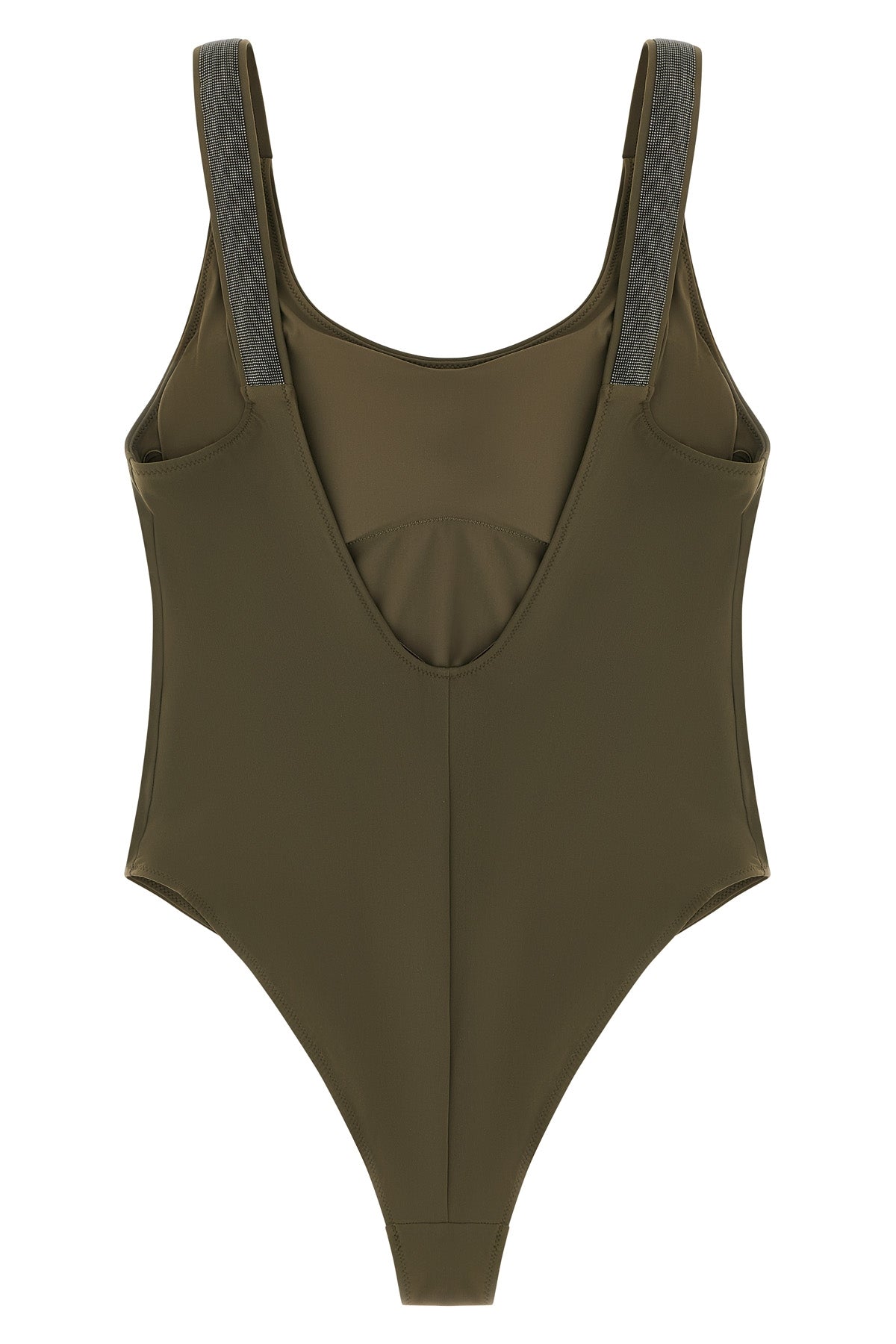 one-piece swimsuit in techno jersey