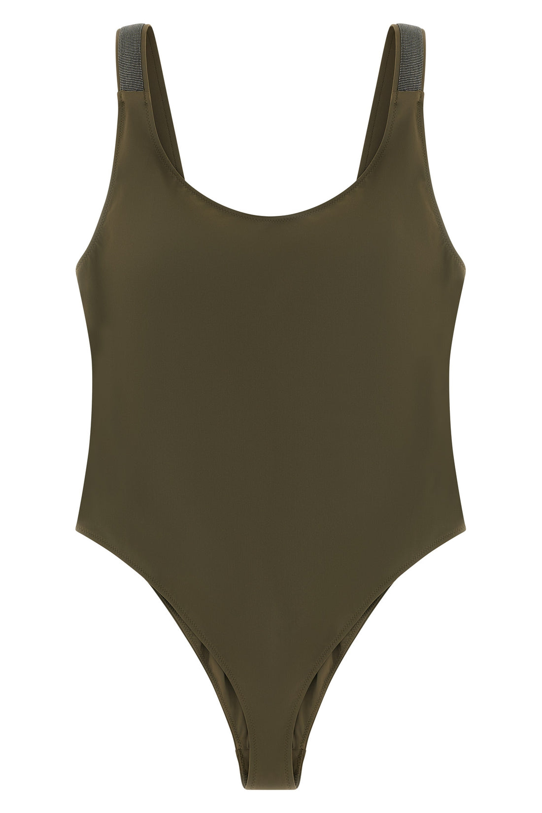BRUNELLO CUCINELLI 38 one-piece swimsuit in techno jersey