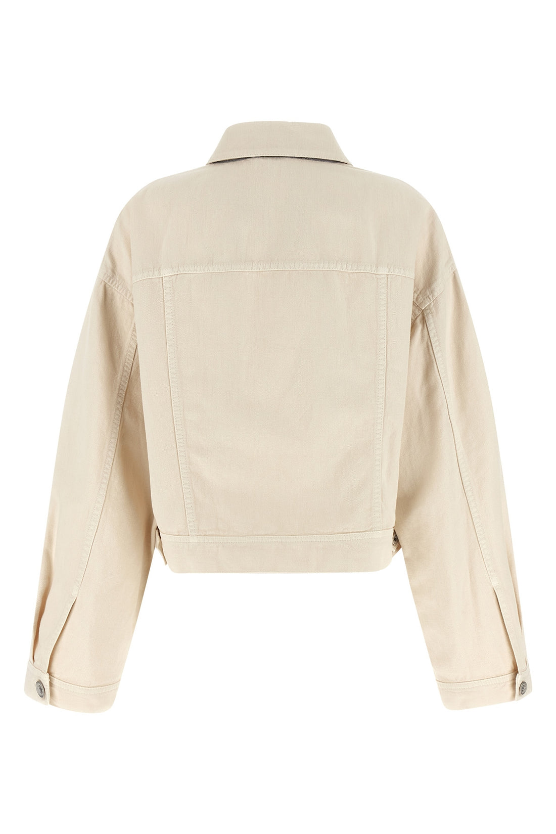 BRUNELLO CUCINELLI 44 cotton and linen cover jacket