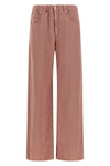 contemporary trousers in cotton and linen cover