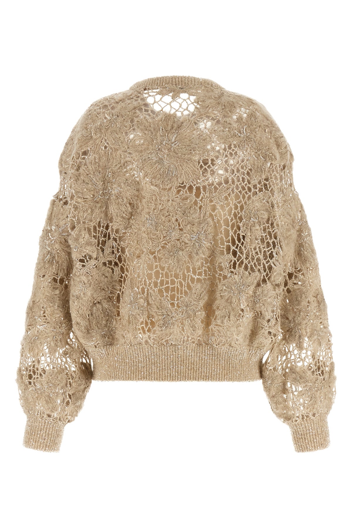 the brunello cucinelli whispering bloom embroidery knit redefines the art of k