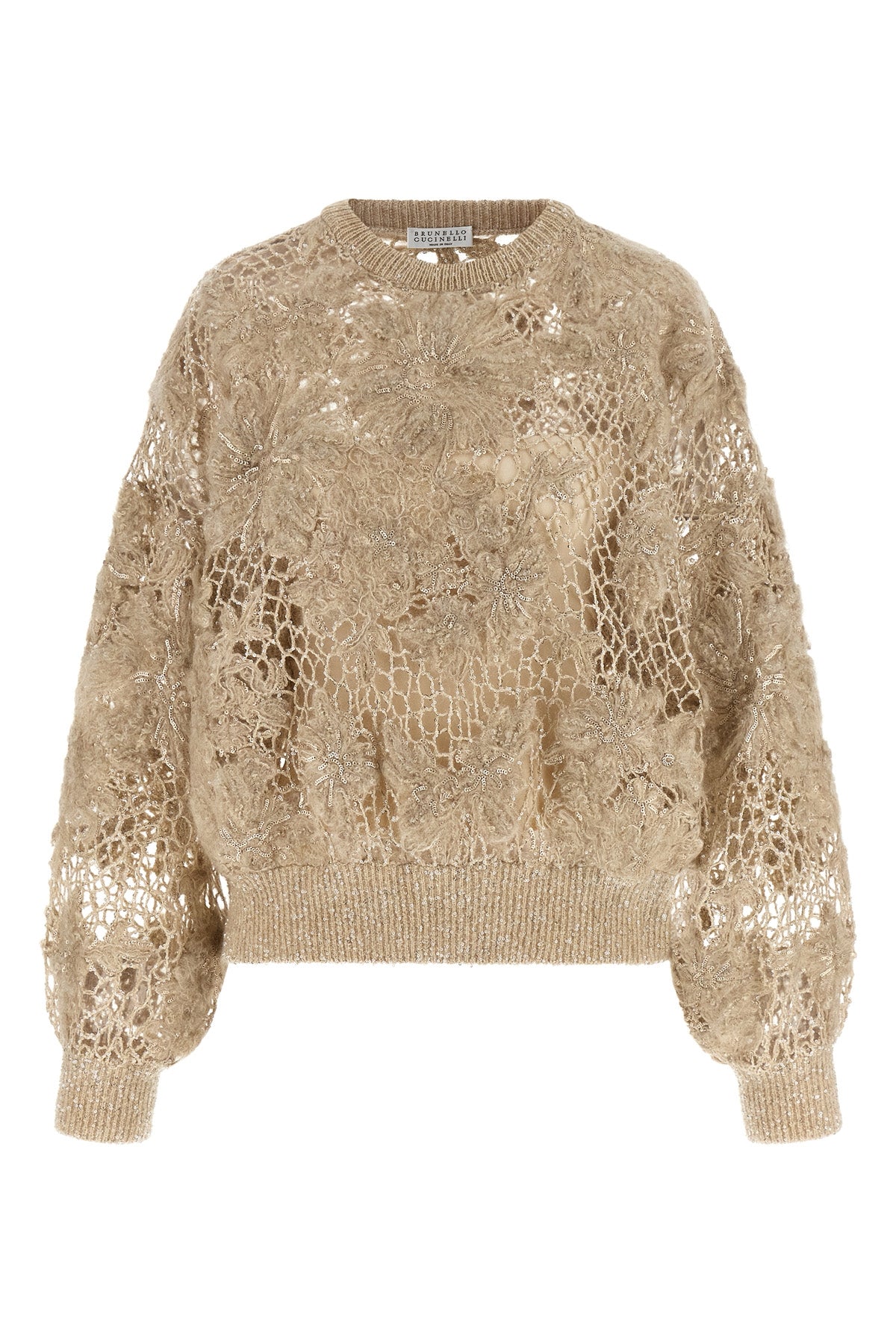 the brunello cucinelli whispering bloom embroidery knit redefines the art of k