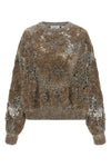 brunello cucinellis whispering bloom embroidery knit redefines knitwear throu