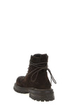 carrucola suede used-effect reverse leather boots