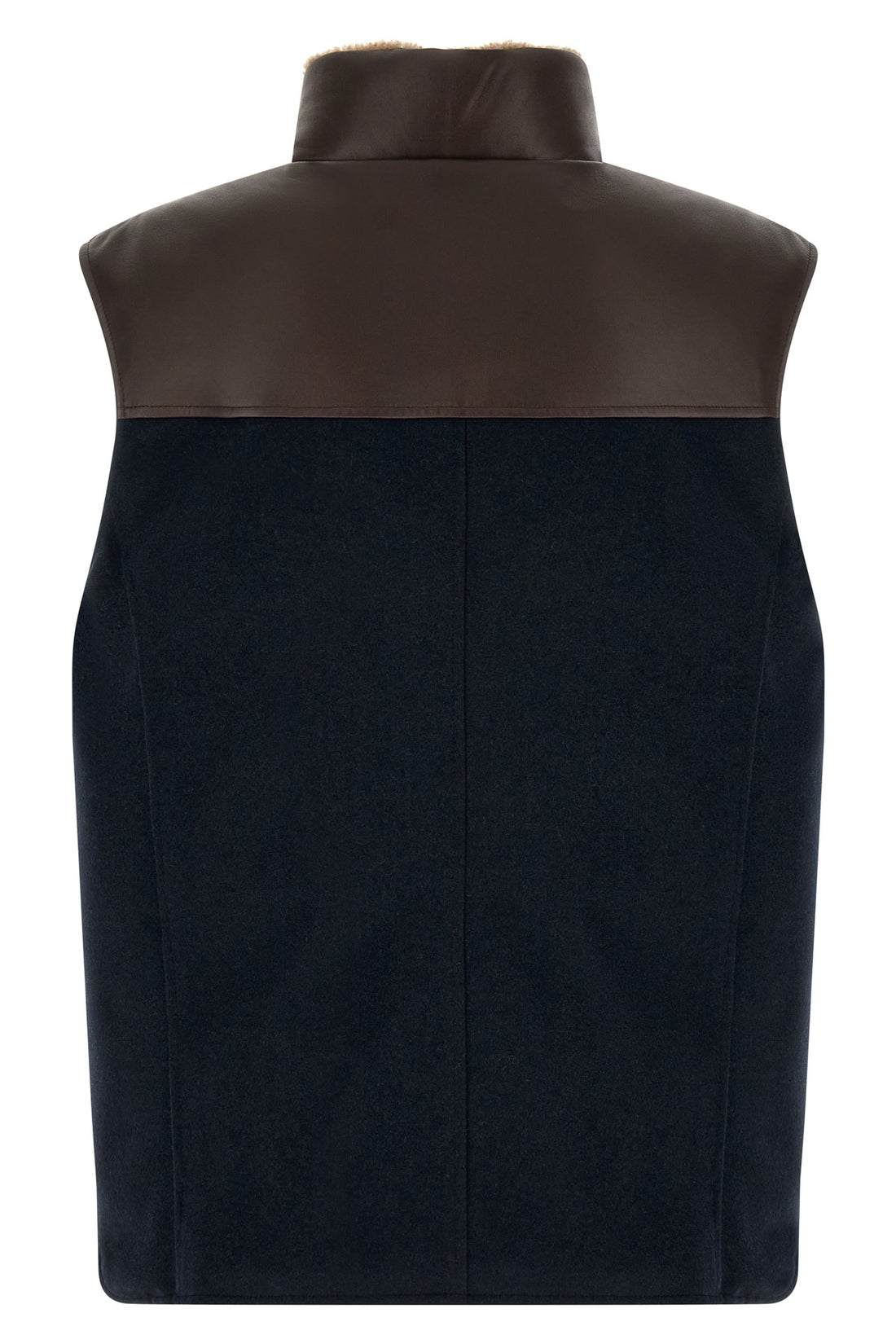 BRUNELLO CUCINELLI L the brunello cucinelli paneled feather padded vest