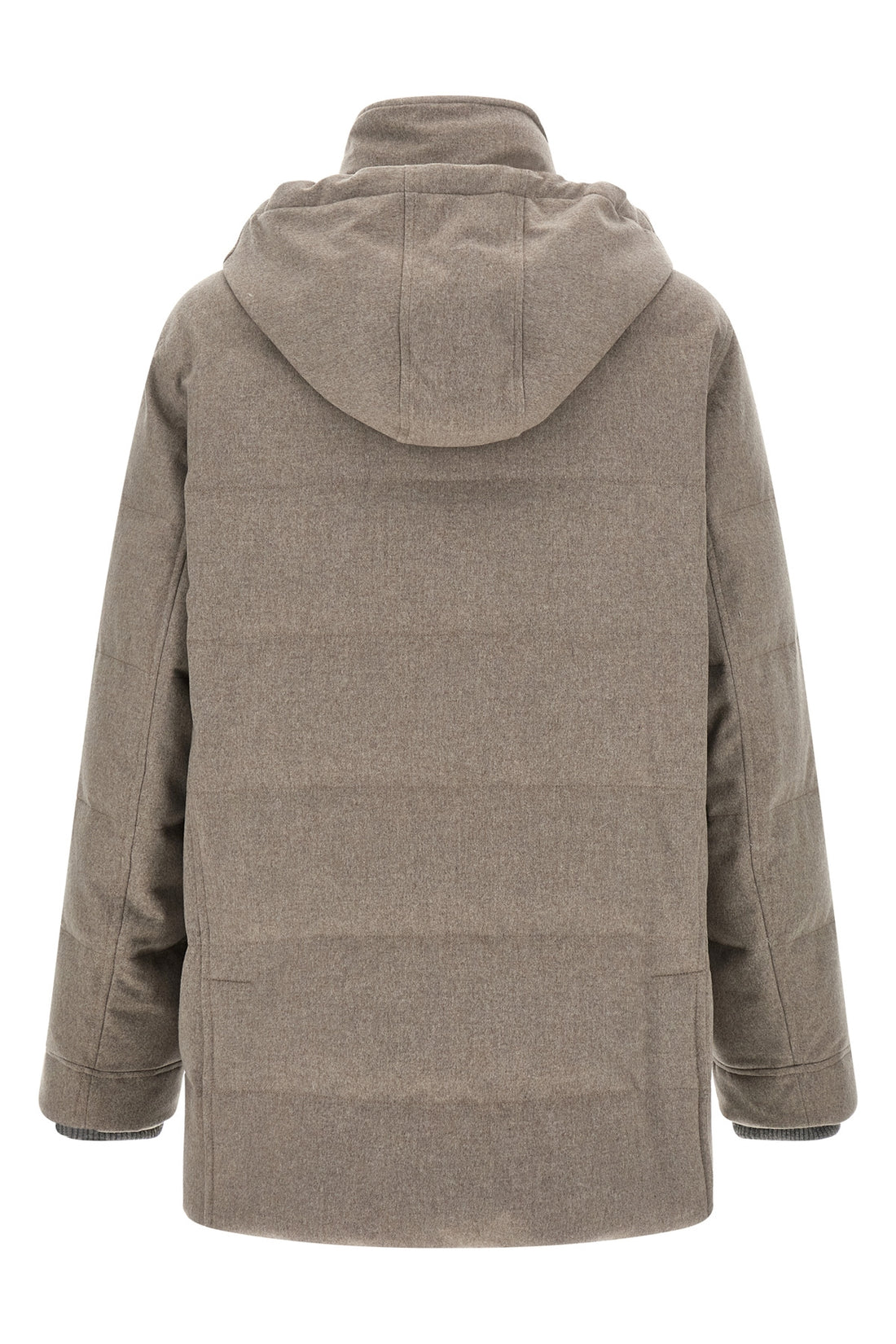 BRUNELLO CUCINELLI M the brunello cucinelli wool flannel parka