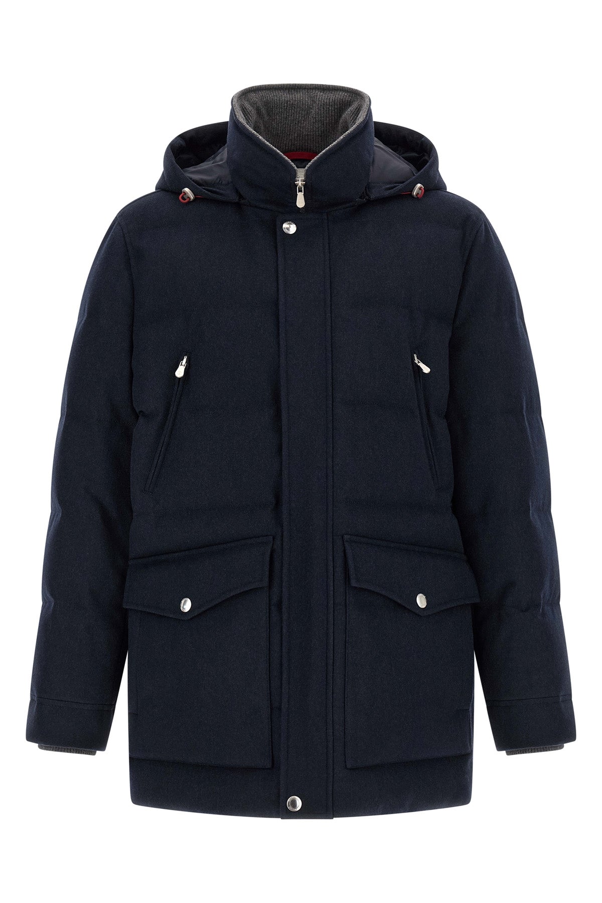 brunello cucinellis goose feather padded parka
