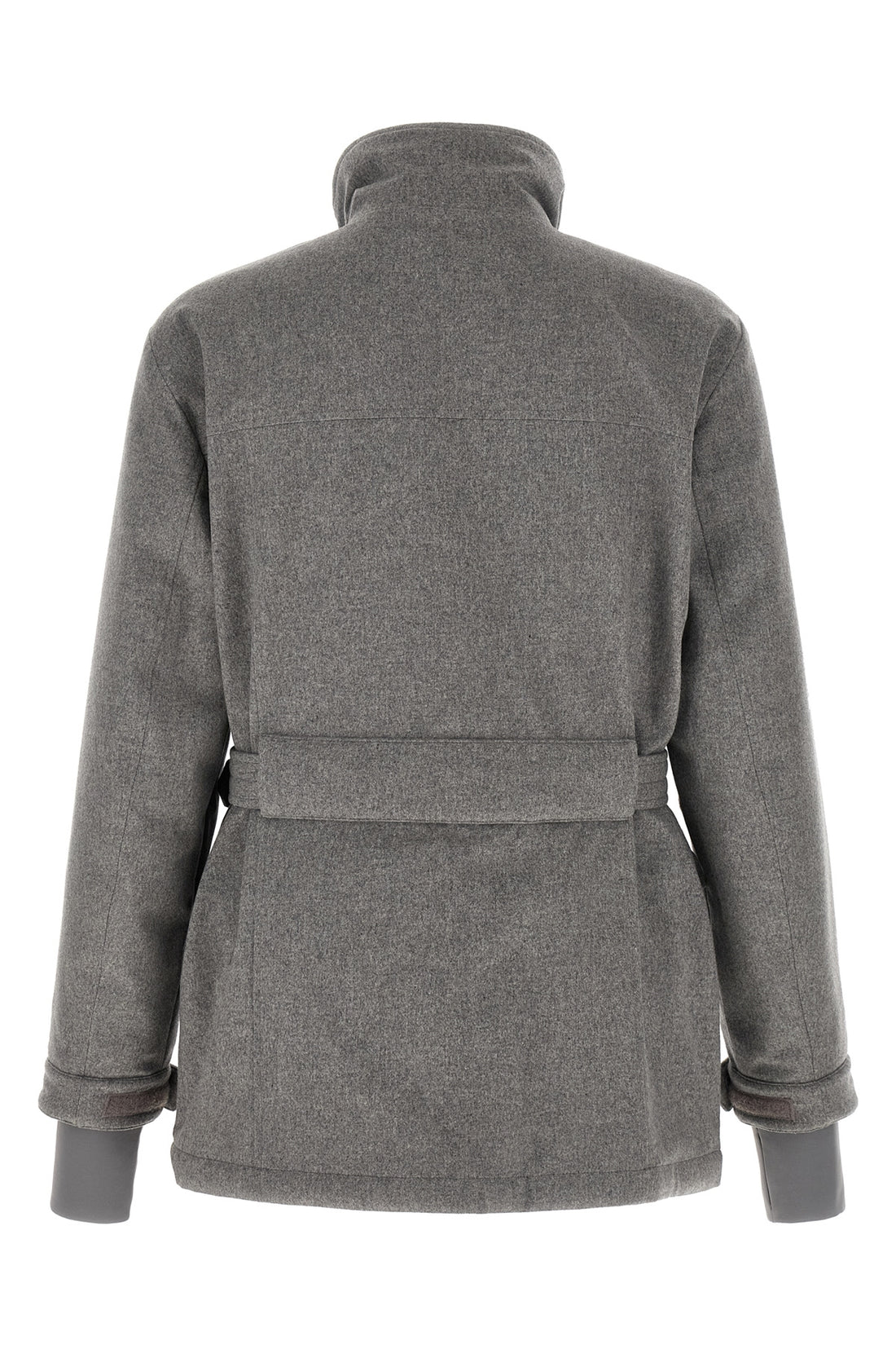 BRUNELLO CUCINELLI L the brunello cucinelli mountain in membrane wool flannel down jacket