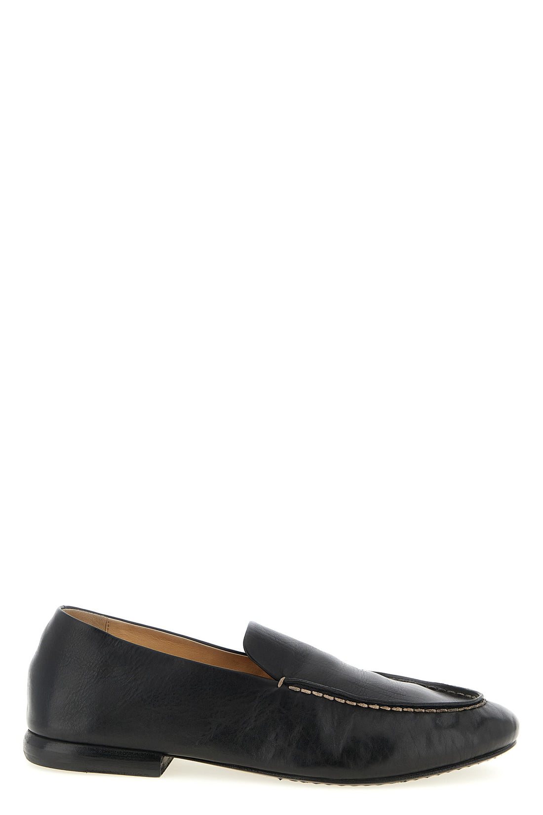 MARSÈLL 43.5 mandolo loafers in shiny smooth leather