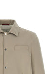 technical windproof and rainproof nylon jacket slightly padded in thermore®