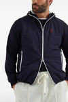 waistcoat in water-repellent technical fabric slightly padded