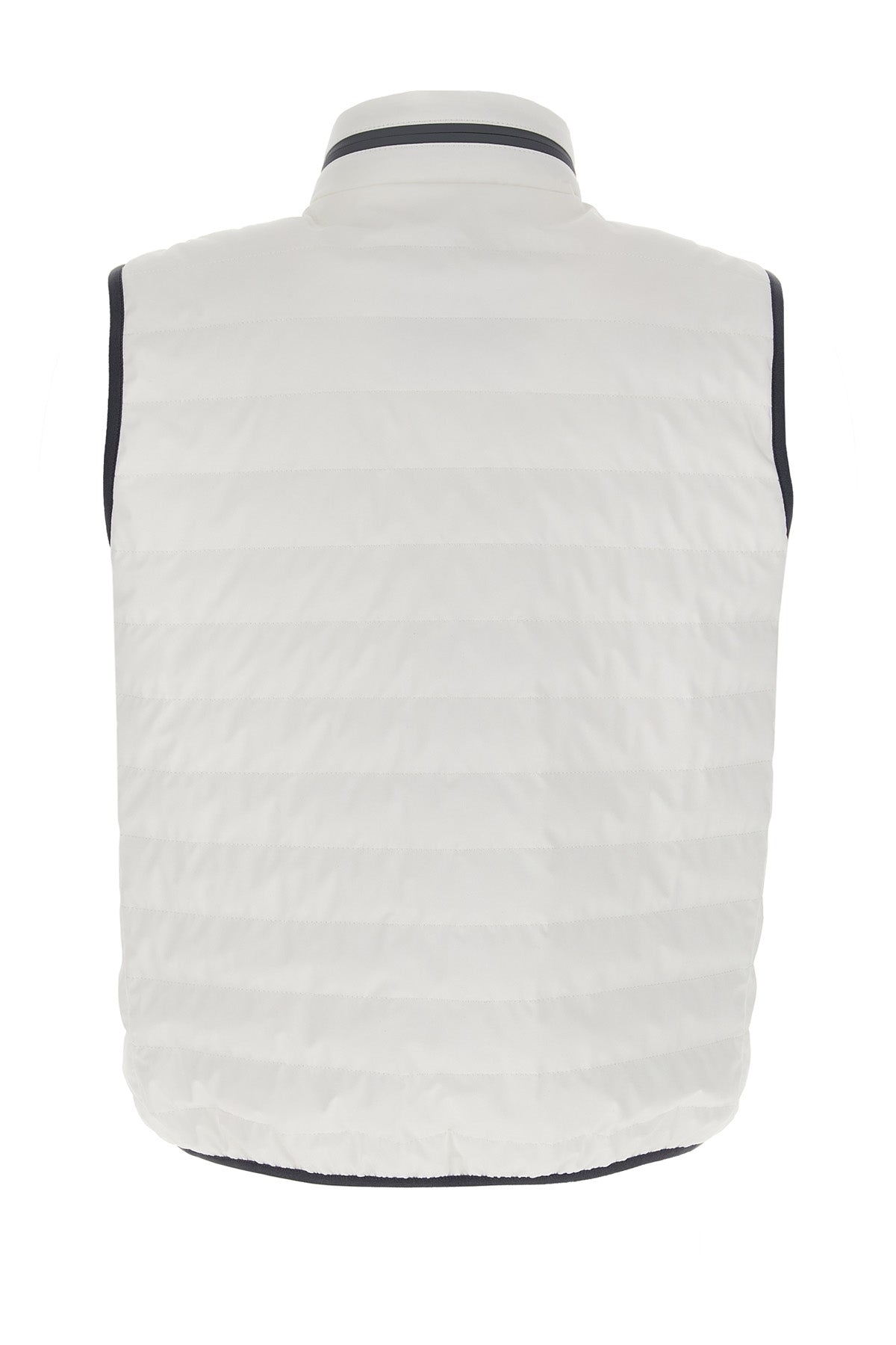waistcoat in water-repellent technical fabric slightly padded