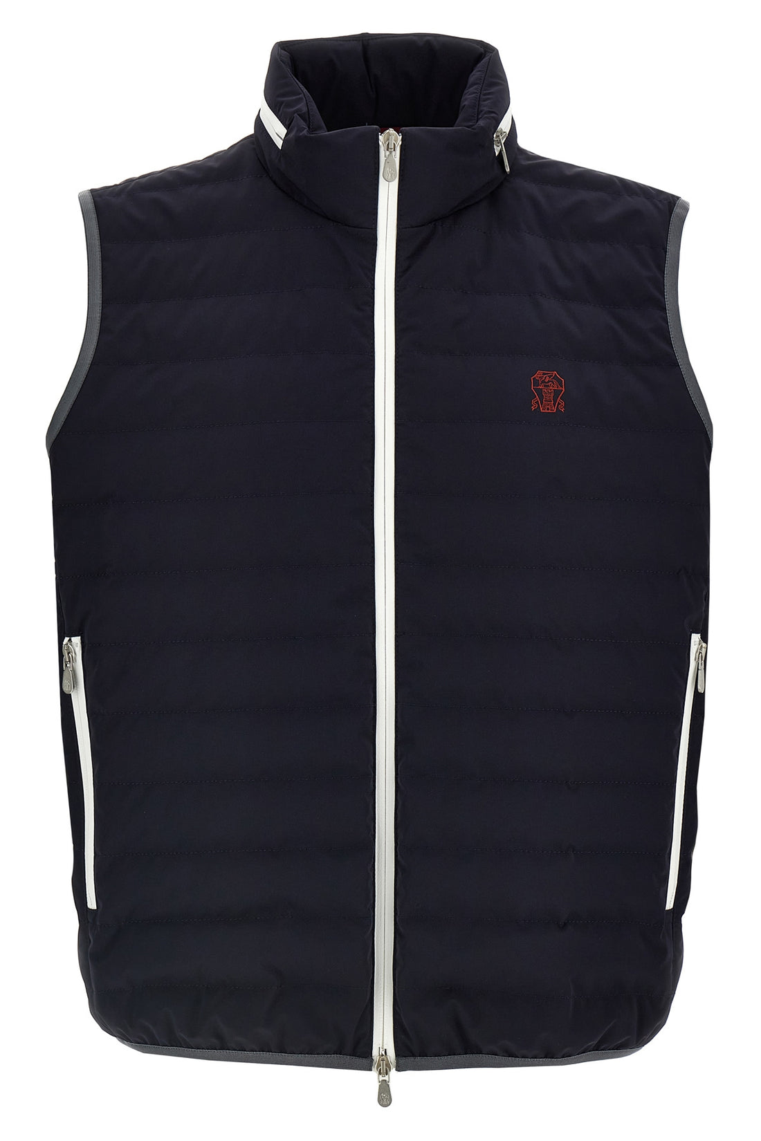 BRUNELLO CUCINELLI XL waistcoat in water-repellent technical fabric slightly padded