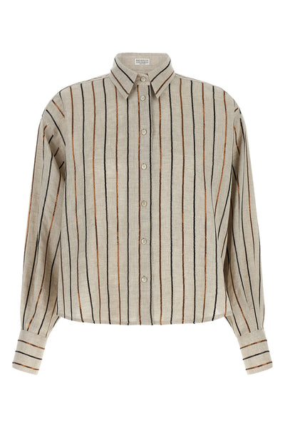 the brunello cucinelli linen shirt redefines classic tailoring through precious