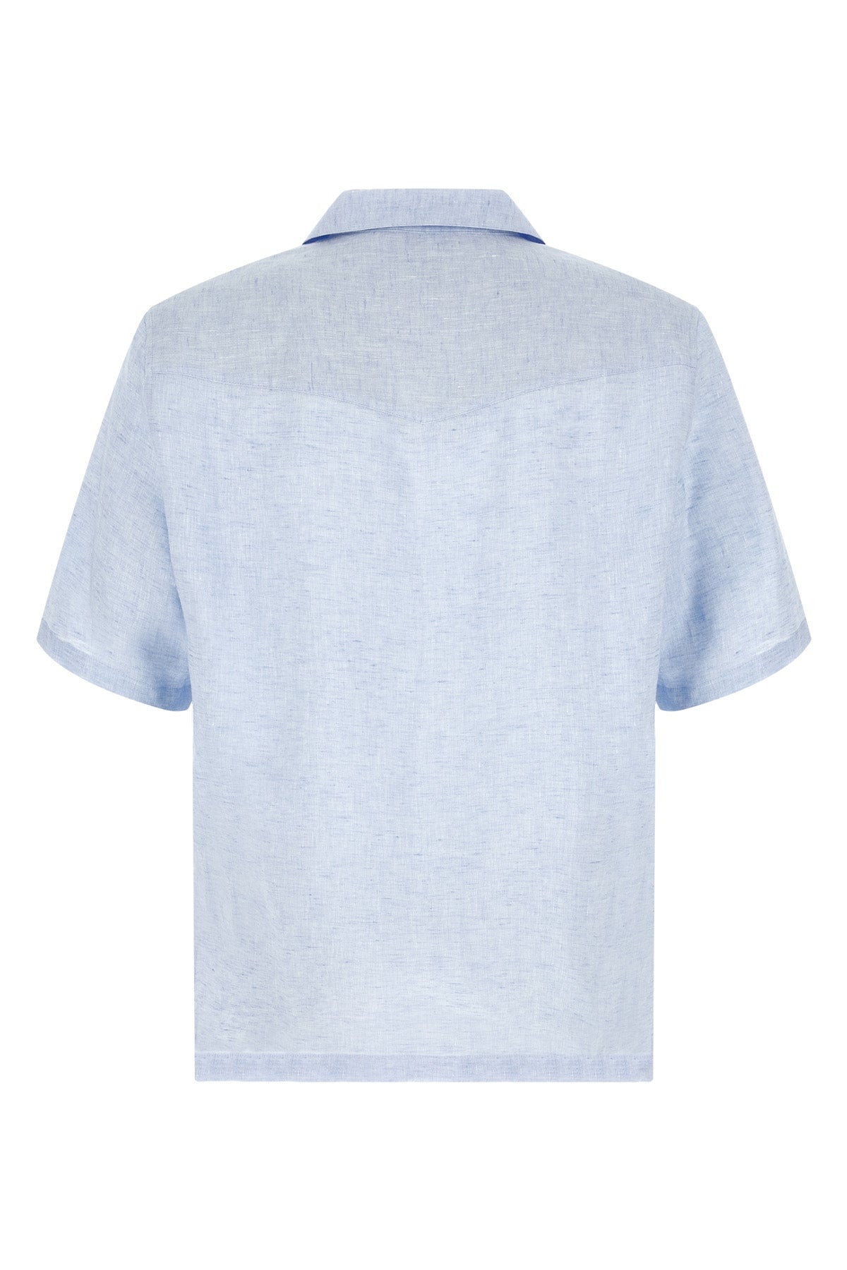 the brunello cucinelli short-sleeved shirt