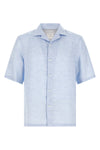 the brunello cucinelli short-sleeved shirt