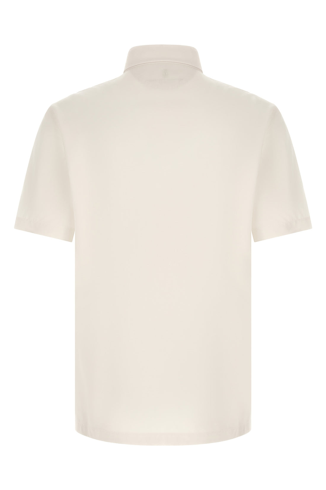 BRUNELLO CUCINELLI M polo shirt in light virgin wool canvas