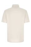 polo shirt in light virgin wool canvas