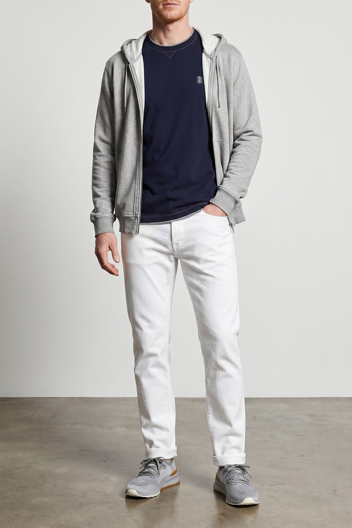 cotton blend hoodie