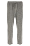 mélange cashmere and silk sweatshirt joggers