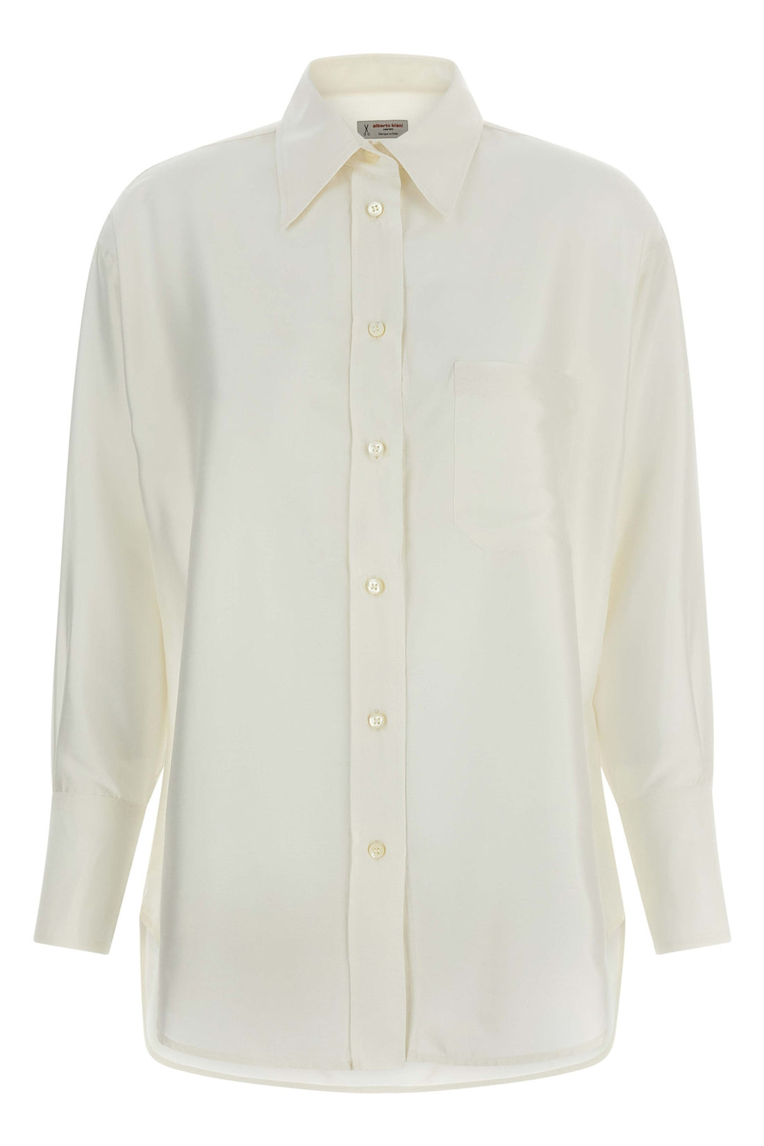 ALBERTO BIANI 46 silk shirt