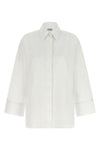 thick washed-effect cotton shirt