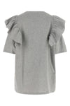 mini dress in starched cotton 12 mélange fineness