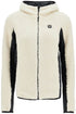 sherpa zip-up sweatshirt