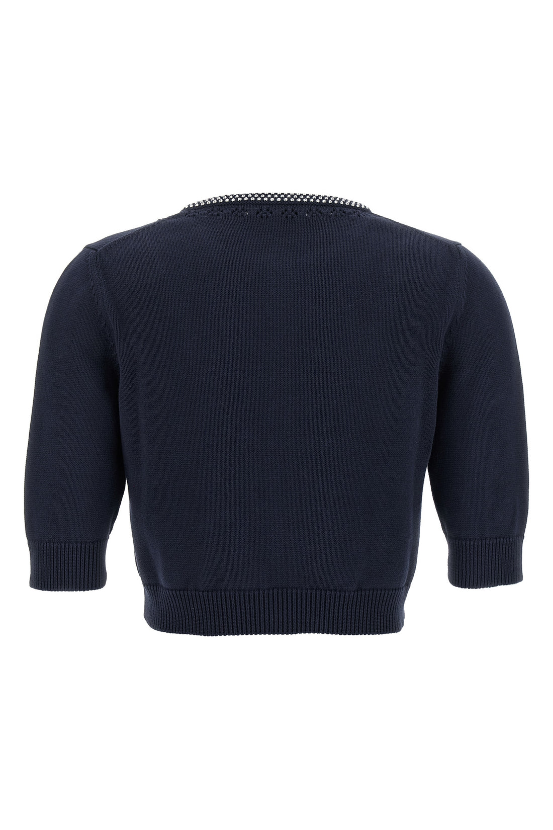 MIU MIU 40 7 fineness shaved cotton cardigan