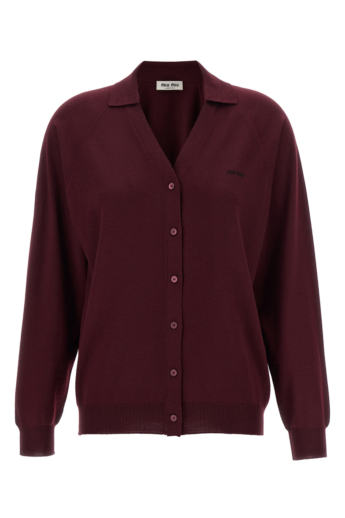 MIU MIU 38 14 fineness wool cardigan