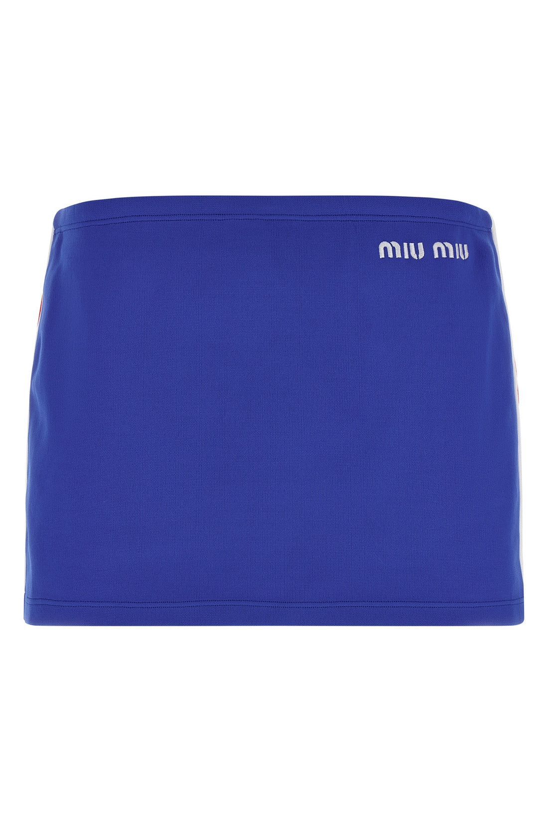 MIU MIU 40 mini skirt in technical fabric