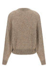 diamante knitted mohair and alpaca blend sweater