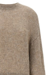 diamante knitted mohair and alpaca blend sweater