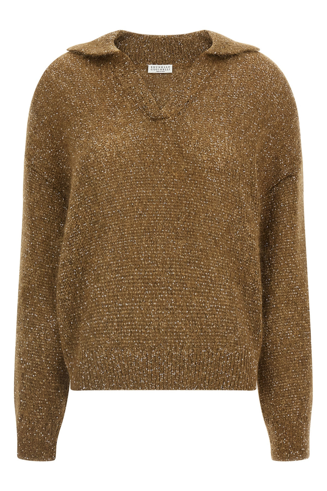 BRUNELLO CUCINELLI M brunello cucinellis dazzling polo shirt redefines luxury knitwear through a r