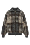 the double dazzling tartan cardigan by brunello cucinelli reinterprets outerwe