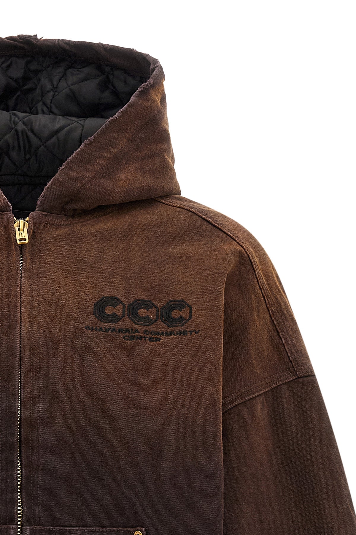 the willy chavarria quilted juggernaut casual jacket