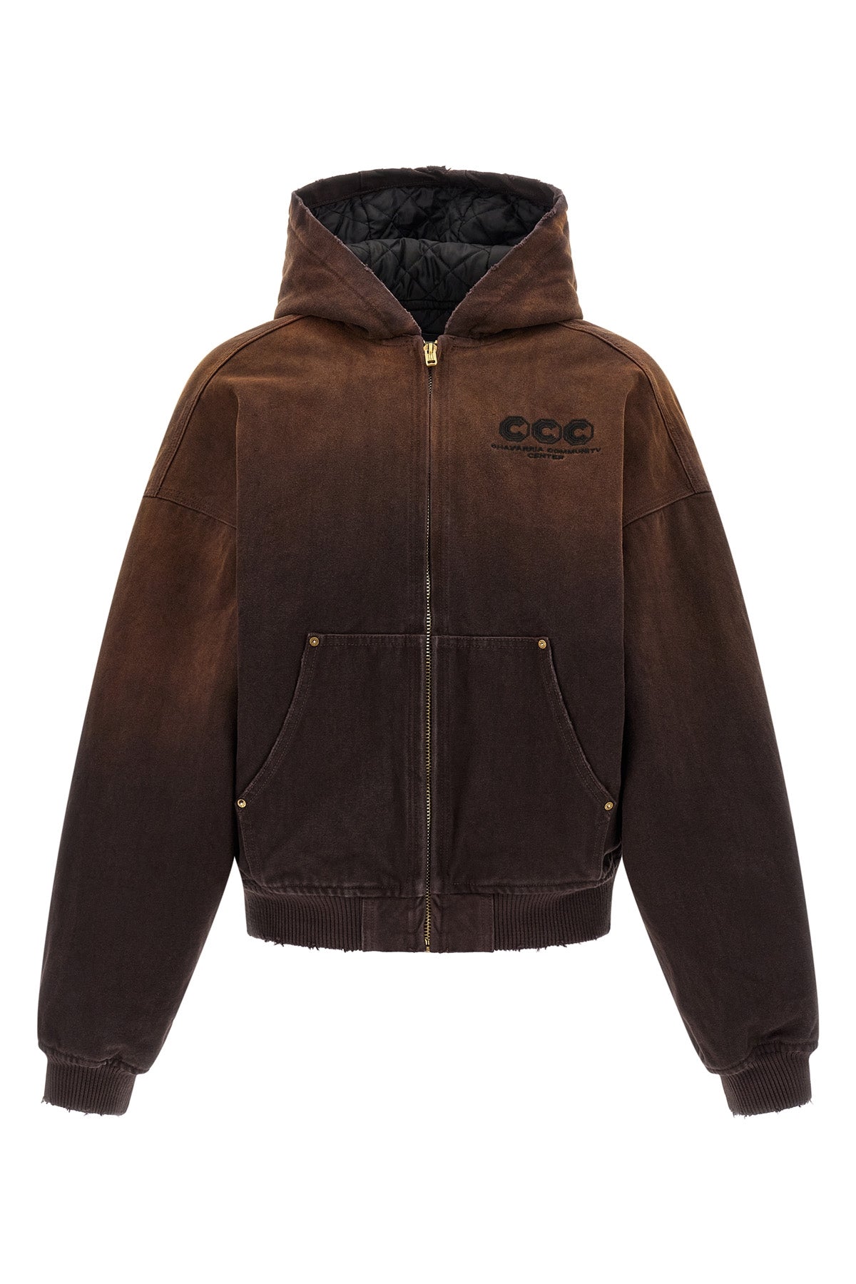the willy chavarria quilted juggernaut casual jacket