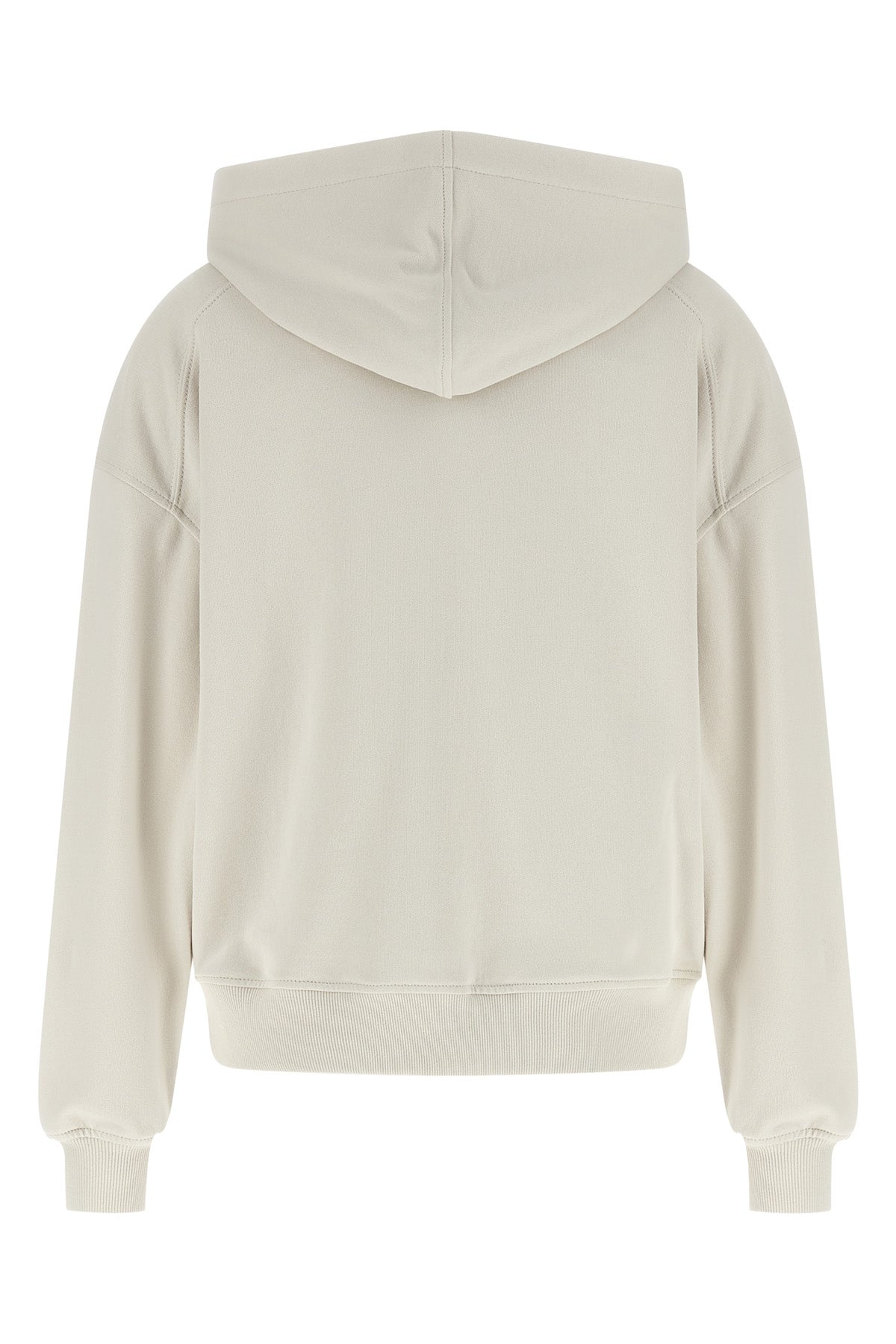 smooth cotton fleece hoodie