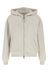 smooth cotton fleece hoodie
