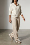joggers in smooth cotton sweatshirt