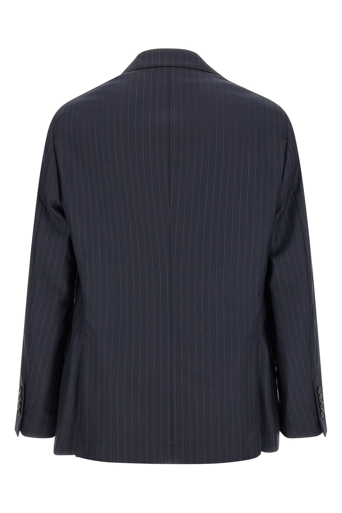 BRUNELLO CUCINELLI 48 blazer in pinstriped virgin wool batavia