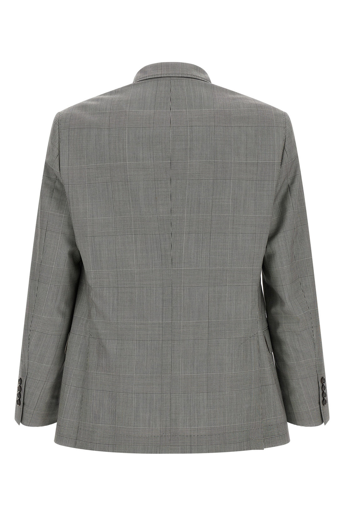 BRUNELLO CUCINELLI 48 prince of wales blazer in 150s virgin wool