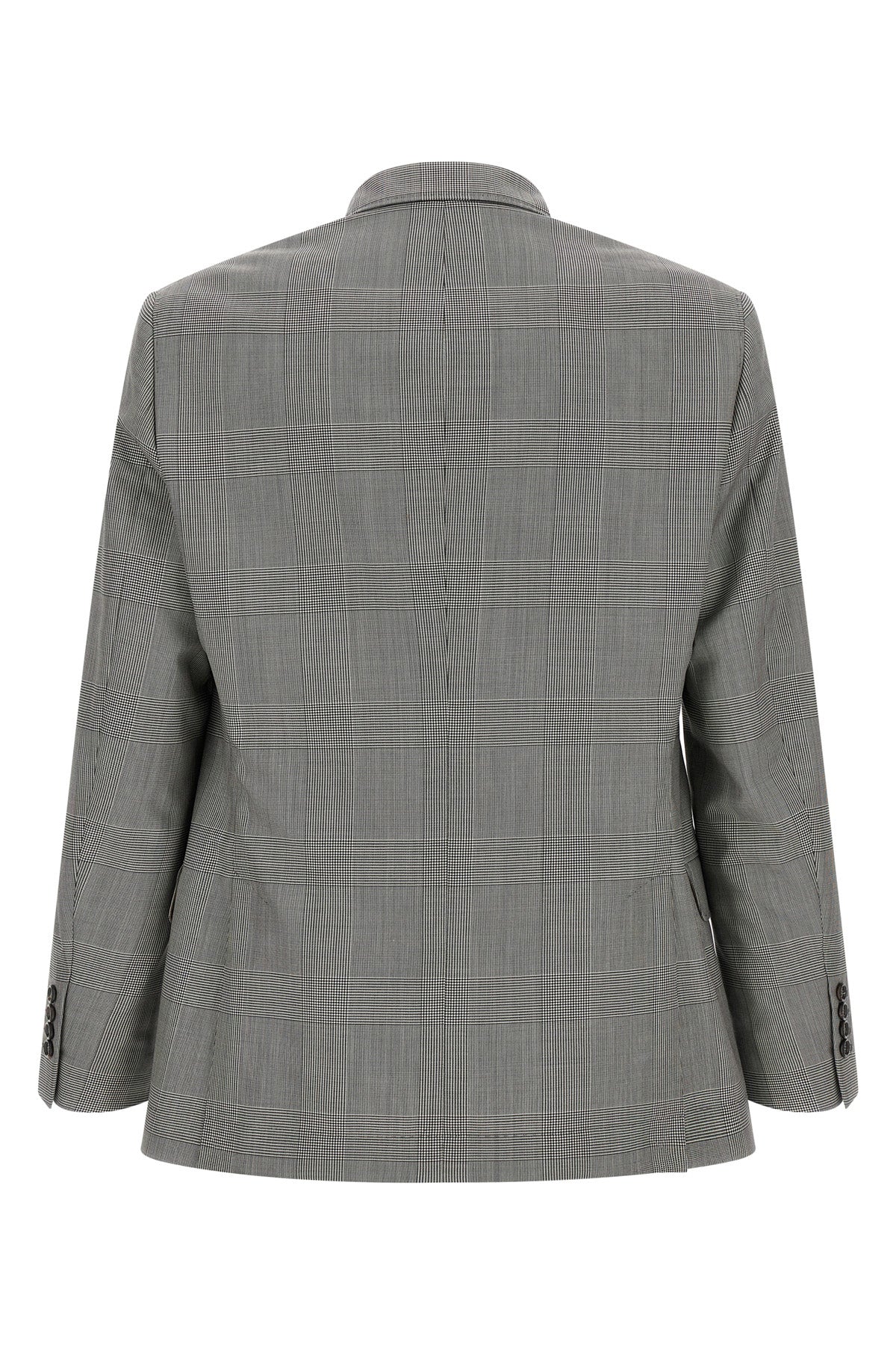 prince of wales blazer in 150s virgin wool