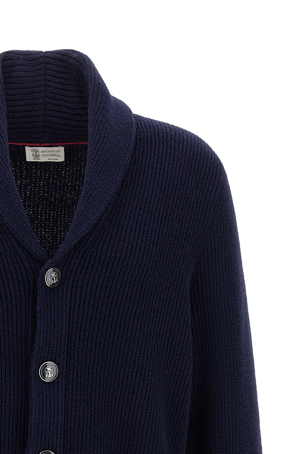 the brunello cucinelli shawl-neck cardigan