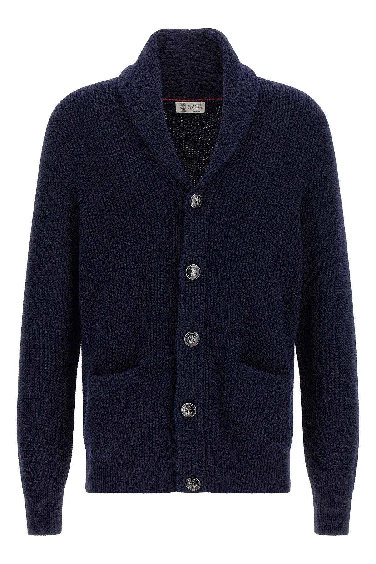 the brunello cucinelli shawl-neck cardigan