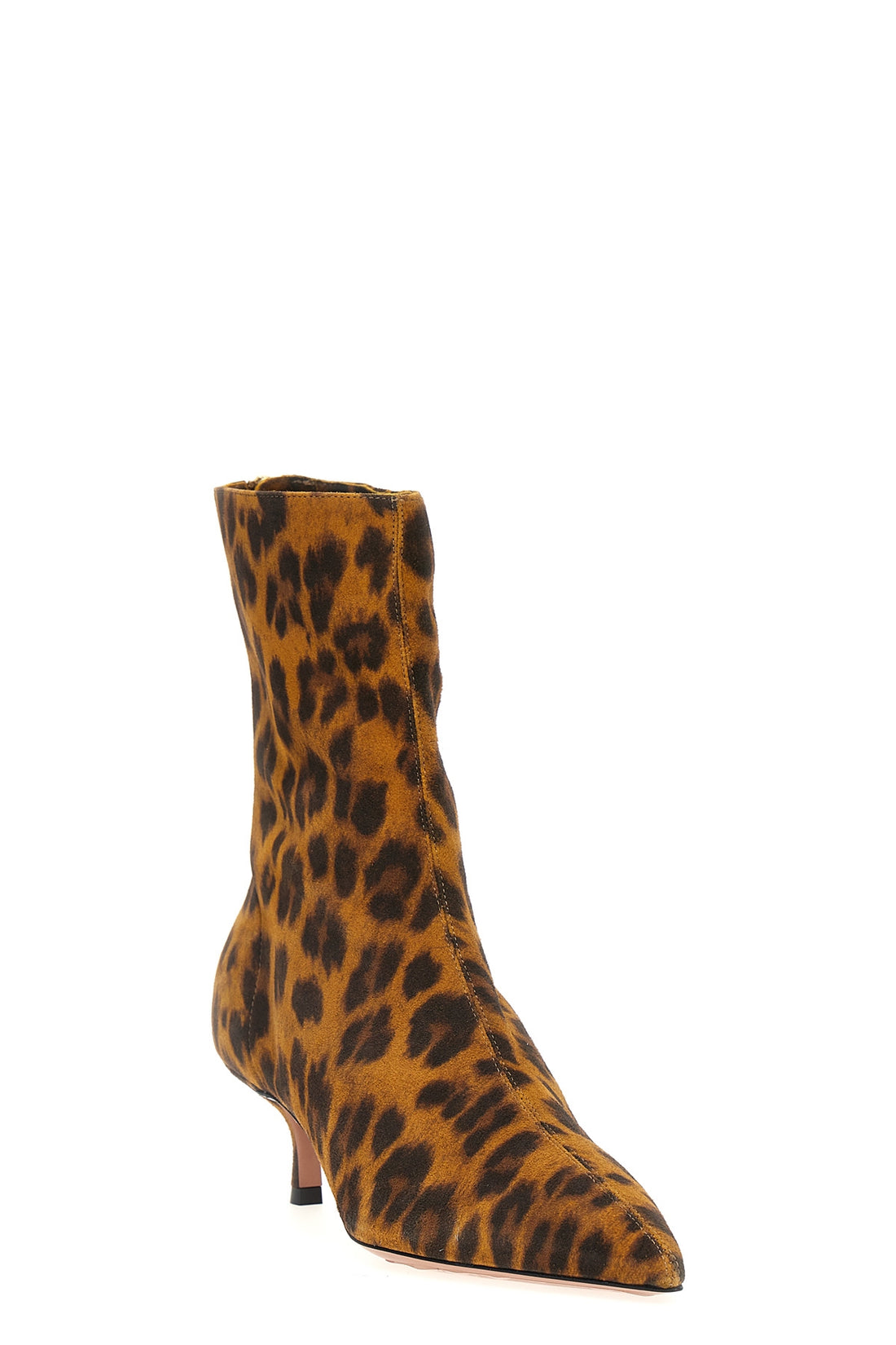 AQUAZZURA 37.5 montmartre leopard animalier suede ankle boots