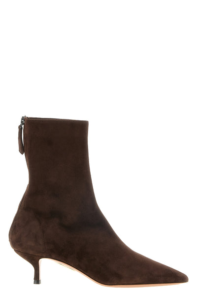 the aquazzura montmartre ankle boots redefine everyday elegance through a tape