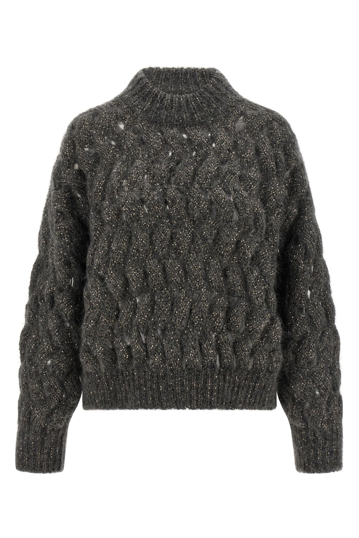 dazzling waves mohair blend sweater